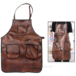 ผ้ากันเปื้อนหนังแท้เอนกประสงค์ สำหรับช่างตัดผม ทำจากหนังคุณภาพสูงโดย Life Care Instruments - Product Image 2