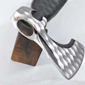 Hache de camping professionnelle en acier inoxydable, hache multifonctionnelle forgée à la main, hache à main avec housse de protection - Product Image 5