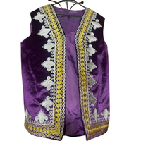 Robe de mariée afghane Kuchi rose multicolore vintage traditionnelle en dentelle florale pour femmes