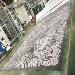 Ensembles de tapis tuftés à la main modernes personnalisés tapis au design abstrait tapis commercial mural fait main pour hôtel villa - Product Image 3