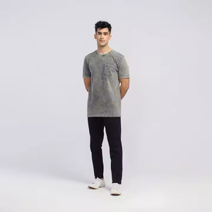 OEM diseño personalizado de manga corta en relieve Unisex camisetas 100% algodón de gran tamaño hombro caído transpirable ajuste logotipo personalizado - Product Image 4