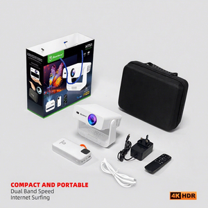 Proyector LCD Portátil Mini 4K Smartbarry HT51 Premium al por Mayor, Proyector de Cine en Casa con Android 10 - Product Image 5