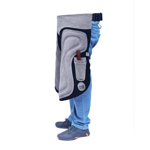 2025 Premium <b>Leather</b> Farrier Apron for Men and Women Brown and <b>Black</b> <b>Leggings</b> With Adjustable Feature Trending Horse Products - Product Image 1