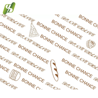 Papier d'emballage alimentaire résistant à l'huile pour la restauration commerciale et l'emballage de la restauration rapide