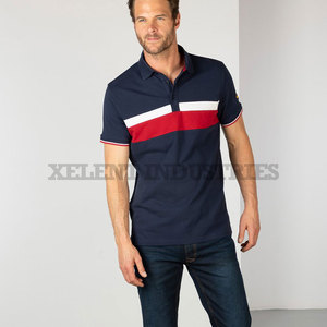 Chemises polo demi-manches pour hommes Vêtements d'équitation de couleur unie à séchage rapide avec logo personnalisé Top Vêtements pour hommes - Product Image 2