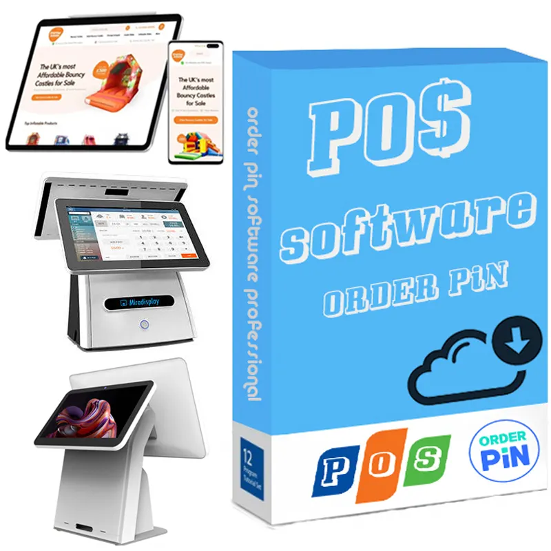 anwendungsfreundliche pos-software, verkaufsbericht und CRM-managementfunktion für windows, android-terminal zahlungsgateway-software