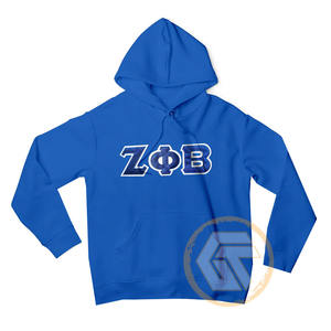 ออกแบบเสื้อฮู้ดดี้ของคุณเองสำหรับฤดูหนาว Zeta Phi Beta สำหรับผู้หญิง ผลิตตามสั่ง ขายส่ง คุณภาพสูง ผ้าฝ้าย/โพลีเอสเตอร์ 120 กรัม ระบายอากาศได้ดี - Product Image 6