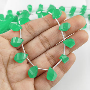 Green Onyx 10x5mm Fancy <b>Shape</b> <b>Twisted</b> Beads Jewelry Making Rondelle 12-14 Beads in a 8 Inches Strands Green Onyx <b>Twisted</b> Beads - Product Image 5