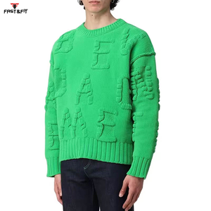 2026 Collection dernière conception de haute qualité surdimensionné poids lourd unisexe hommes hiver pull avant laine cachemire séchage rapide - Product Image 2