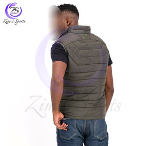 Avec la vente en gros Gilet bouffant Vêtements d'extérieur matelassés de qualité supérieure Service d'impression de logo personnalisé Gilet à col montant le plus récent - Product Image 5
