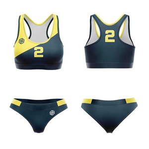 Uniforme de Voleibol de Playa Personalizado para Hombre, Diseño de Bandera, Verano, 100% Poliéster, Transpirable, Cómodo - Product Image 3