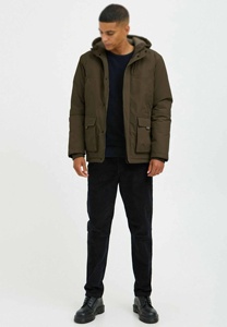 OEM de diseño personalizado de diseño de moda desmontable capucha chaquetas al aire libre recortada abrigo de invierno Parka chaqueta acolchada para los hombres - Product Image 5