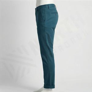 Pantalones Chinos Casuales de Corte Perfecto para Hombre, Pantalones Chinos Elásticos, Pantalones Chinos Asequibles de Talla Grande, Color Personalizado - Product Image 3
