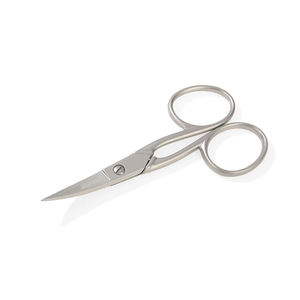 Ciseaux à ongles professionnels multi-usages courbés pour droitiers, durables, en acier inoxydable, outil de manucure pour cuticules, tranchants - Product Image 1