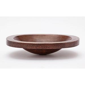 อ่างล้างหน้าในห้องน้ำดีไซน์แบบทุบอ่างล้างจานทองแดงโบราณบ้านไร่ & ตกแต่งภาชนะอ่างล้างมือแบบทันสมัยสำหรับห้องน้ำโต๊ะเครื่องแป้ง - Product Image 4