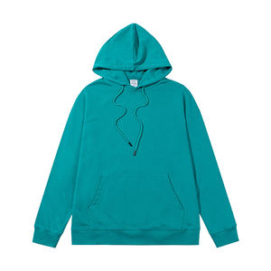 Sudaderas con capucha en blanco de gran tamaño para mujer Pullover estilo Drop Shoulder Impresión de logotipo personalizado disponible Servicio OEM - Product Image 4