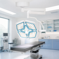 Lampe chirurgicale LED haut de gamme sans ombre, type Pétale 4, 160 000 Lux, pour bloc opératoire hospitalier