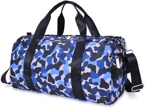 Venta caliente logotipo personalizado impermeable de secado rápido de tela de algodón bolsas de deporte de lona 30-40L de capacidad de alta calidad al aire libre bolso de hombro - Product Image 3