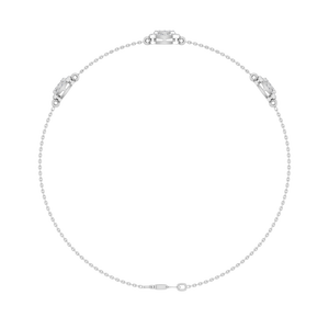 Elegante Brazalete de Tenis de Plata de Ley 925 para Mujer, Uso Diario Clásico, Chapado en Oro, Delicado, con Forma Ovalada, Regalo de Compromiso con Moissanita - Product Image 4