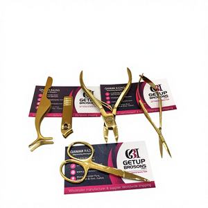 Tijeras profesionales de corte de pelo liso de plasma dorado para hombre y mujer, para salón de barbería - Product Image 3