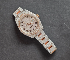 Montre Hip Hop en Moissanite et Diamant, Fabriquée en Acier Inoxydable, Du Décontracté au Formel, Conçue pour la Vie Quotidienne des Hommes - Product Image 2