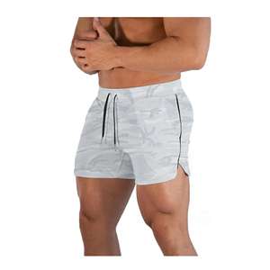 OEM Mid Waist <b>Men's</b> Fitness Sports Training Running <b>Shorts</b> Cotton Sport Pants Eco-Friendly Washed Decoration Casual XS Size - Product Image 6