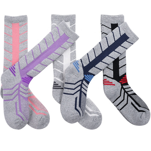 2026 chaussettes athlétiques de sport pour hommes sur mesure Spandex/Polyester respirant séchage rapide anti-dérapant Logo conçu chaussettes de cheville - Product Image 1
