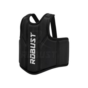 Protège-poitrine en cuir de vache pour la boxe, protections d'entraînement MMA, protège-corps rembourré, arts martiaux, protection antidérapante, personnalisable - Product Image 2