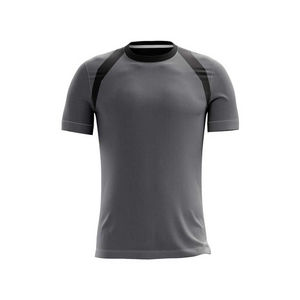 Vente en gros d'uniformes de football maillot de football chemise 2025 taille personnalisée vêtements de football en maille hommes maillots de football noirs par groupe ZOAR oem - Product Image 5