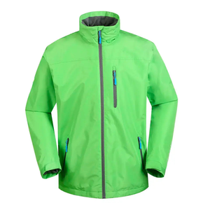 Chaqueta Impermeable Personalizada de Nailon Softshell para Hombre, con Ribete Reflectante, Cierre de Cremallera Vintage, Ligera, Unisex, Cortavientos - Product Image 3