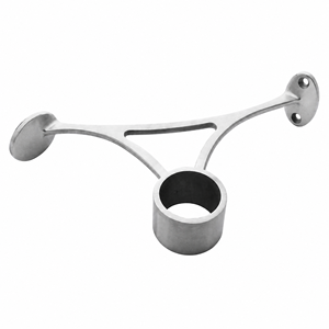 ALLWIN 50285 Support de marchepied en acier inoxydable, support combiné, rail triangulaire, garde-corps - Product Image 1