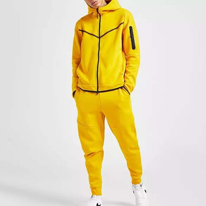 Chándal deportivo ajustado personalizado superior 2024 para hombre, cremallera completa lisa con puerta de moda, opción de talla grande, nueva colección - Product Image 1