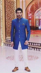 NEW---LATEST STYLISH & DECENT SHERWANI WITH <b>PANT</b> for Party/WEDDING Dress @ 2022 - Product Image 2