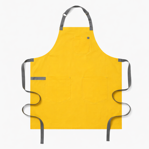 Delantal de Cocina Impermeable Reutilizable al por Mayor, Delantal de Lona sin Mangas para Cafetería, Barista, Chef, con Logotipo Personalizado, para Salón de Belleza, Peluquería - Product Image 1