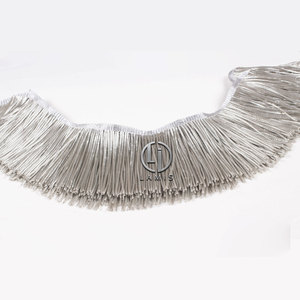 Flecos de Mylar dorados, flecos de Gimp, flecos de bulón - Product Image 5