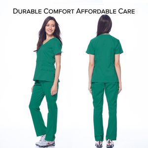 Customize Medical Scrubs Nursing Jogger Nurse Hospital Uniform Woman Top Scrub Suit Scrubs Uniforms Sets Fashionable - Product Image 2
