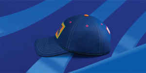 Aung Crown Casquette de baseball en coton unisexe à 5 panneaux avec logo brodé en 3D personnalisé Casquettes à bord incurvé bicolore de haute qualité Baseball unisexe - Product Image 6