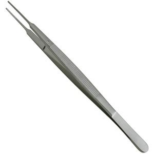 Manuel de précision en acier inoxydable pour la manipulation des tissus délicats dans les procédures chirurgicales Certifié CE ISO Gerald Dental Forceps - Product Image 1