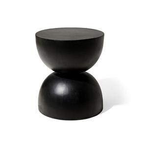 Table basse en bois avec base en fer soudé à la main et plateau en pierre de marbre poli pour une décoration intérieure sophistiquée - Product Image 5