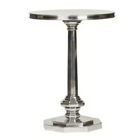 Table de centre ronde de grande taille enduite rose de qualité supérieure pour la maison salon salle à manger Restaurant décor d'hôtel meubles ronds modernes