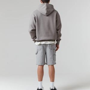 เสื้อฮู้ดดี้ผ้าฝ้าย 100% ทรงปกติ น้ำหนักมาก สั่งทำได้ตามต้องการ ปักลาย พิมพ์ลาย พิมพ์นูน สำหรับฤดูใบไม้ร่วง - Product Image 4