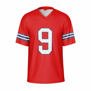 Camiseta de Fútbol Americano de Alta Calidad, Manga Corta, Talla Grande - Product Image 4