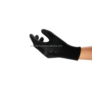 Gants de protection Offre Spéciale ajustés et à haute dextérité, gants de travail enduits de PU noirs avec une bonne résistance à l'abrasion - Product Image 3