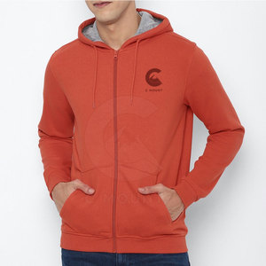 Sudaderas con cremallera de alta calidad para hombre Sudaderas con cremallera de poliéster de algodón Sudaderas con cremallera de moda superior MOQ bajo - Product Image 1