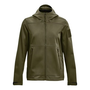 Veste Softshell respirante pour femmes au design personnalisé Logo personnalisé Veste Softshell vierge en nylon coupe-vent - Product Image 4