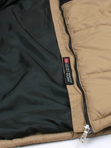 Chaqueta acolchada de color caqui de calidad superior para hombre de North Face para mantener el calor de invierno con diseño de logotipo personalizado - Product Image 5