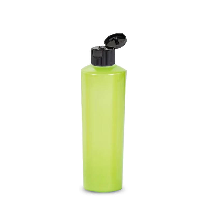 bottle with flip top cap