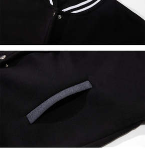 เสื้อแจ็กเก็ตมหาวิทยาลัยสำหรับชายหญิงเสื้อแจ็กเก็ตพิมพ์ลายตัวอักษรใช้ได้ทั้งชายและหญิง - Product Image 2