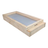 Imkerei 5-Rahmen 100% Bienenwachs-Beschichteter Bienenstock Nuc Box