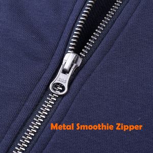 ชุดวอร์มกีฬาแบบมีฮู้ด รุ่นใหม่ ลายพิมพ์เรียบ ดีไซน์ทันสมัย แจ็คเก็ตและกางเกงออกแบบมาเพื่อประสิทธิภาพและสไตล์ - Product Image 4